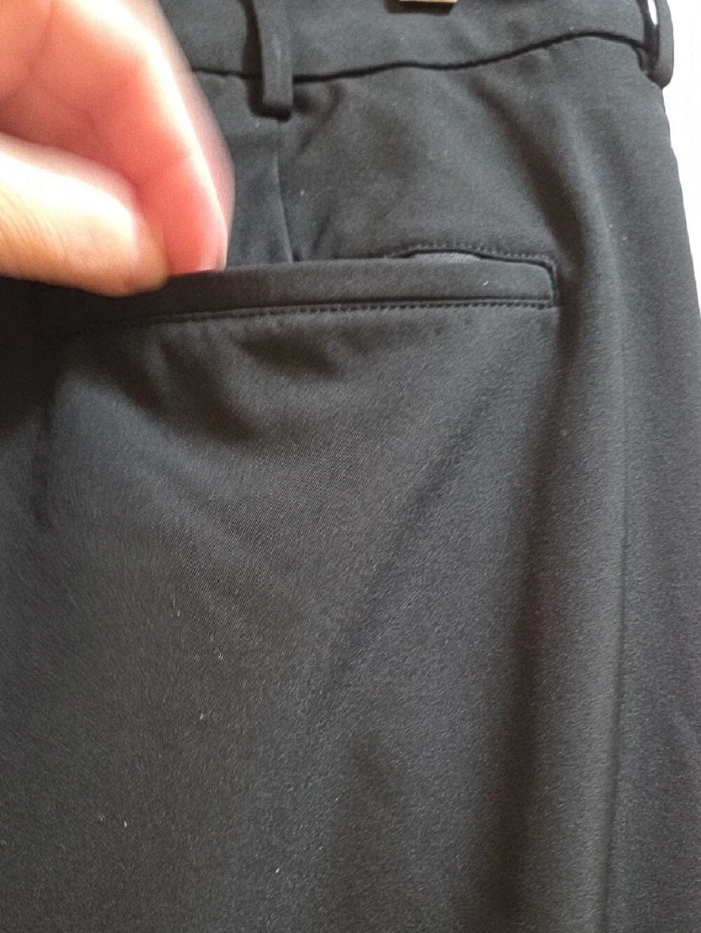 Van Heusen Men's Black Dress Pants 32x32